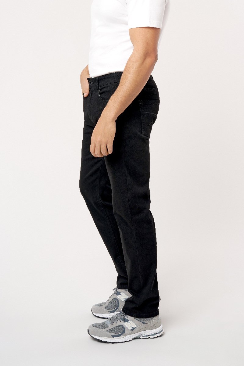 Seven 7 Classic Straight Leg Jean Black