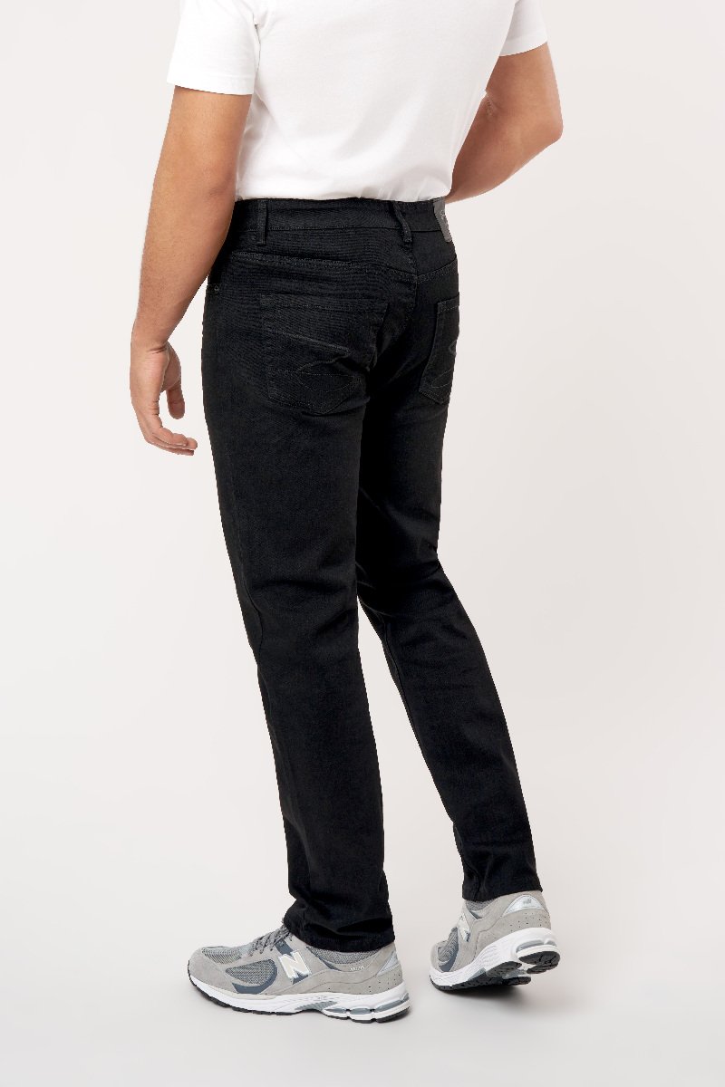 Seven 7 Classic Straight Leg Jean Black
