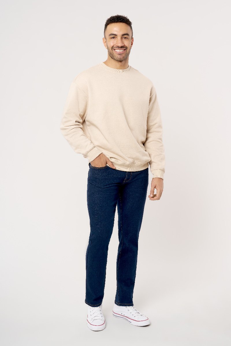 seven 7 Classic Straight Leg Jean Rinse Wash