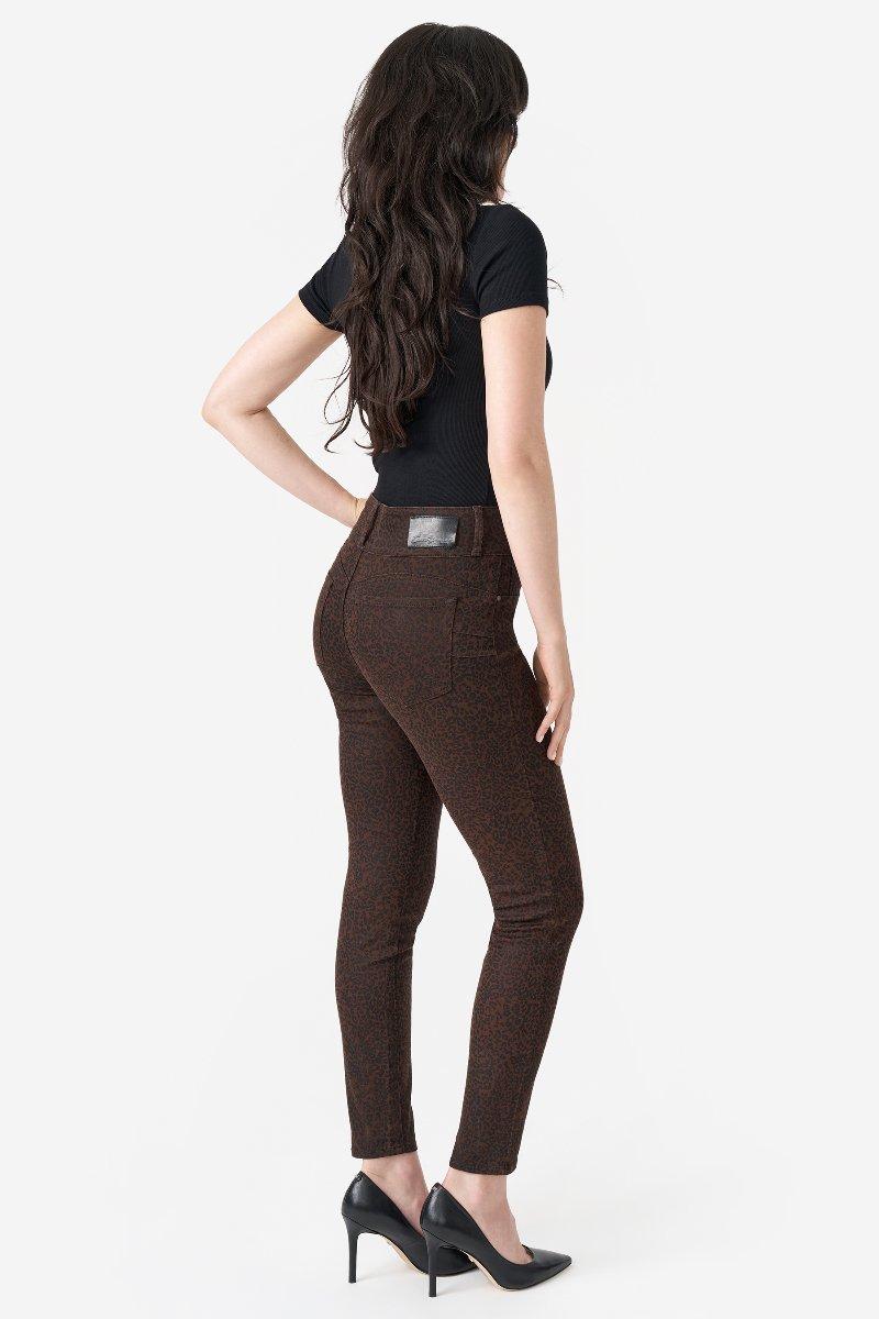 Seven 7 Curvy Legging Leopard Hot Fudge