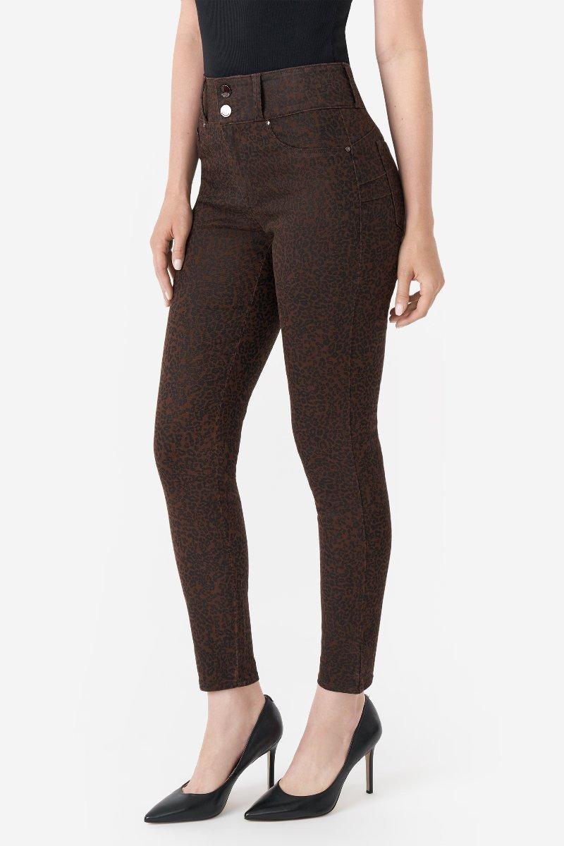 Seven 7 Curvy Legging Leopard Hot Fudge