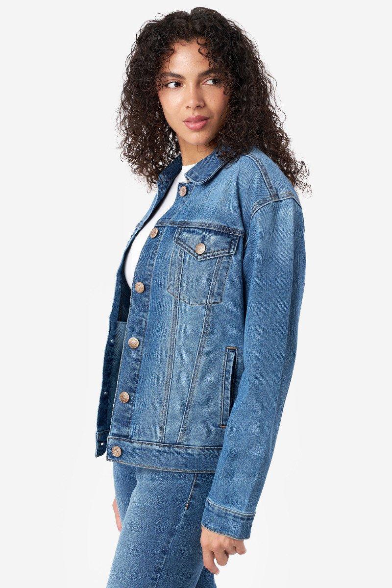 Seven 7 Denim Trucker Jacket Key West