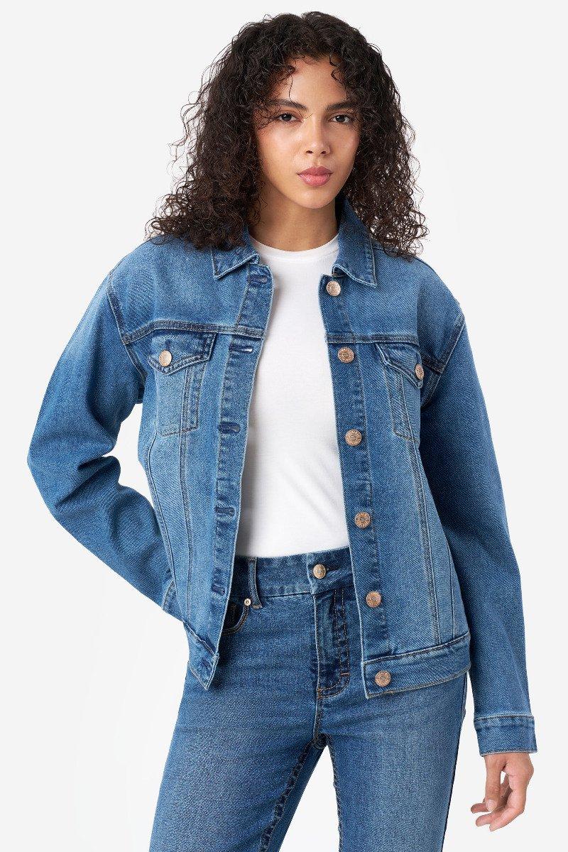 seven 7 Denim Trucker Jacket Key West