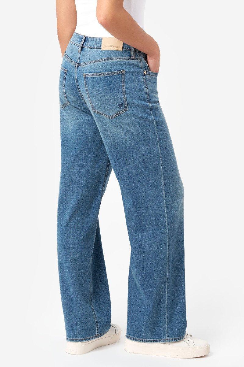 Seven 7 Featherweight Wide Leg Jean Las Vegas Wash