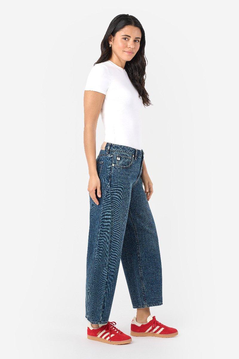 Seven 7 Gussett Barrel Wide Leg Jean St. James