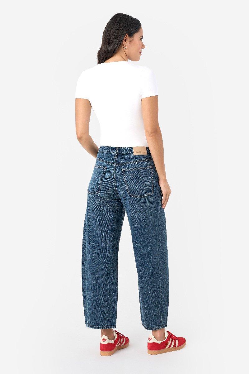 Seven 7 Gussett Barrel Wide Leg Jean St. James