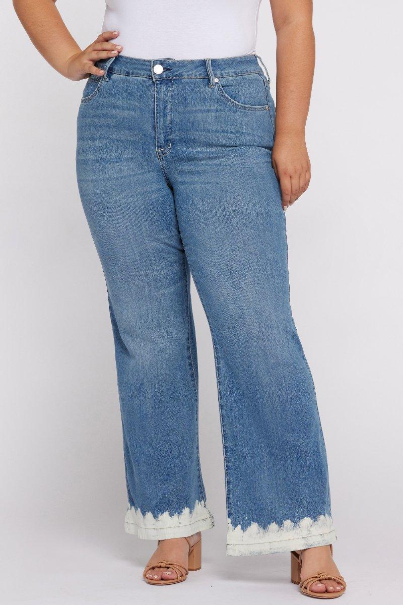 seven 7 High Rise Bella Wide Leg Jean Siesta