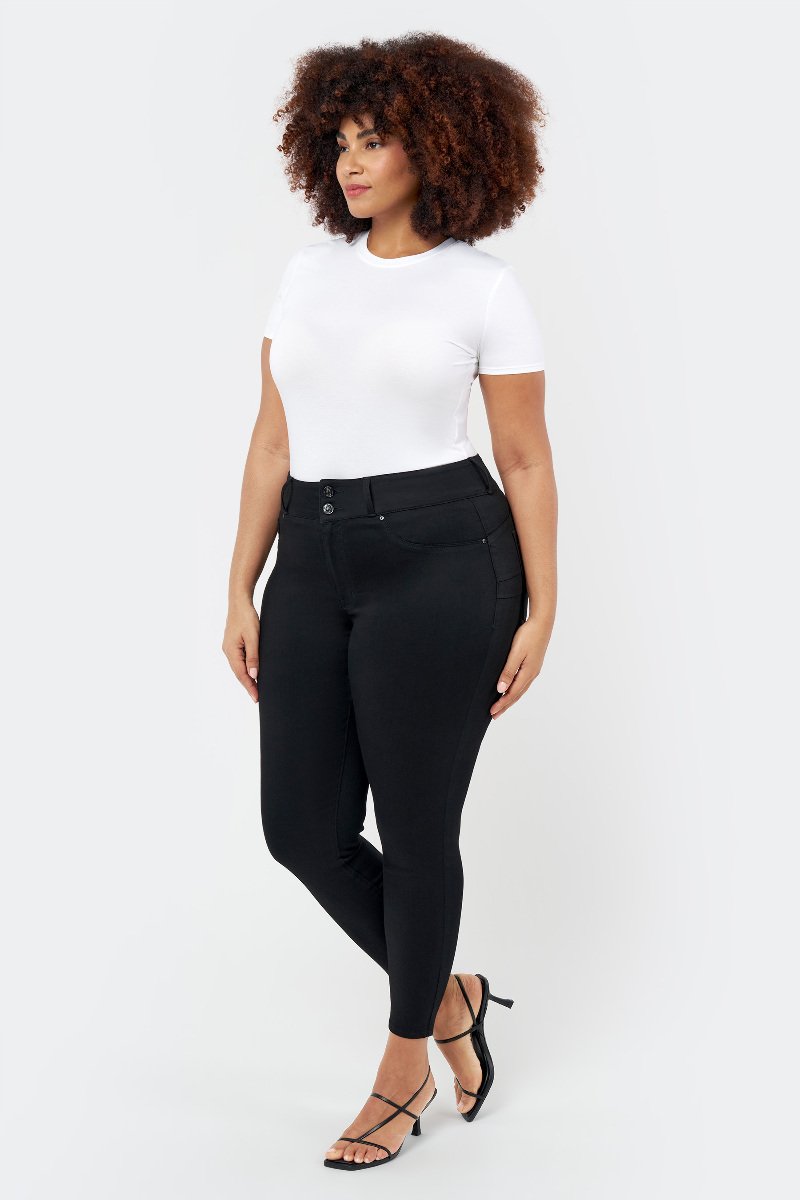 Seven 7 High Rise Curvy Legging Black