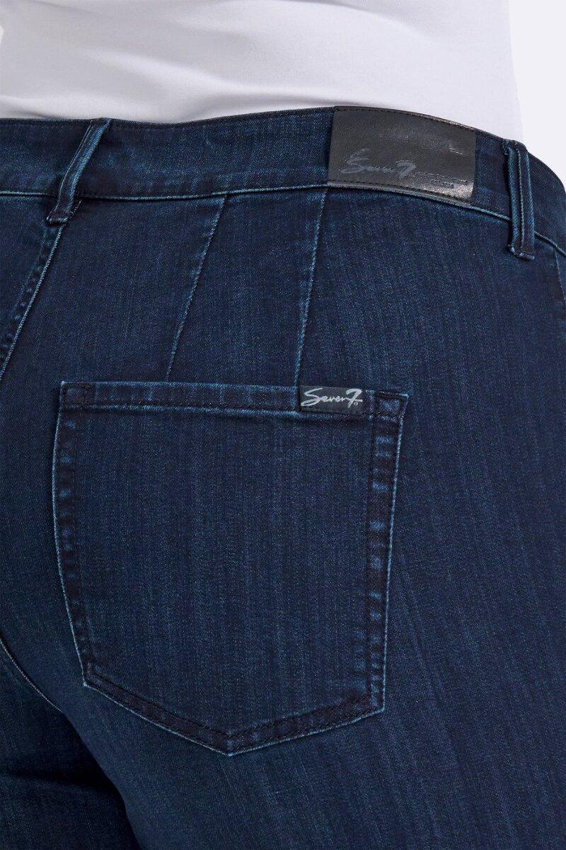 Seven 7 Pintuck Wide Leg Jean Cruella