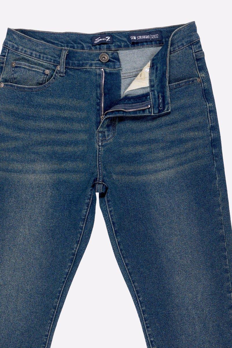 Seven 7 Slim Straight Leg Jean Dark Wash