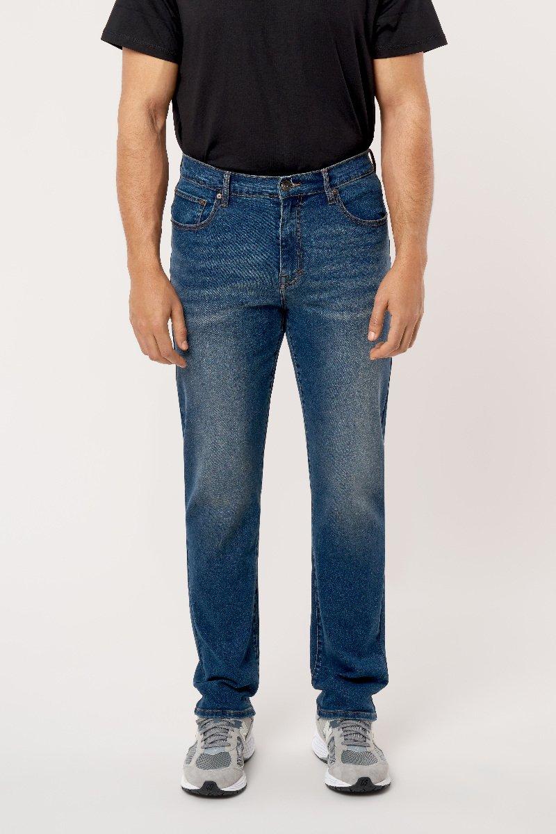 Seven 7 Slim Straight Leg Jean Medium Wash