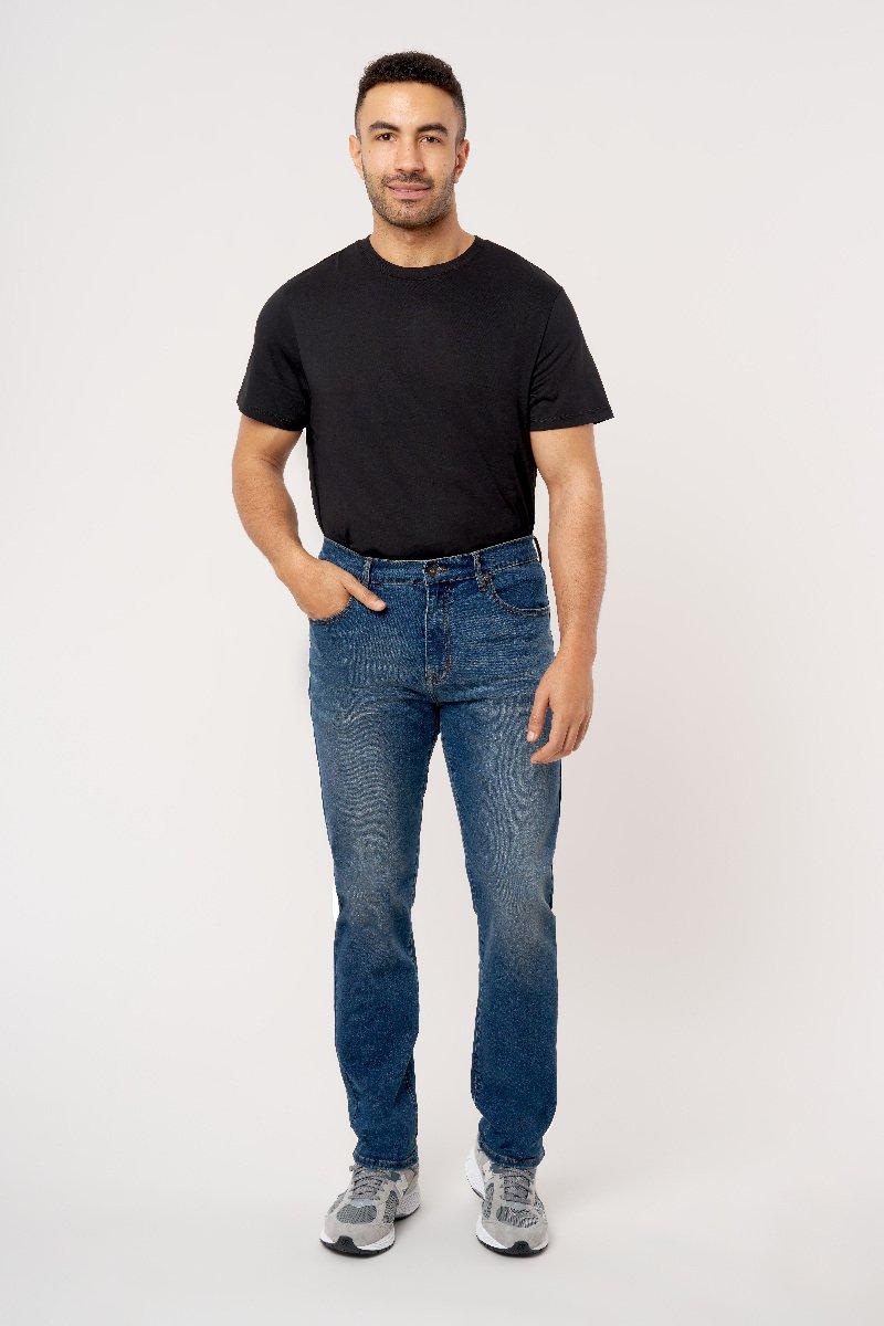 seven 7 Slim Straight Leg Jean Medium Wash