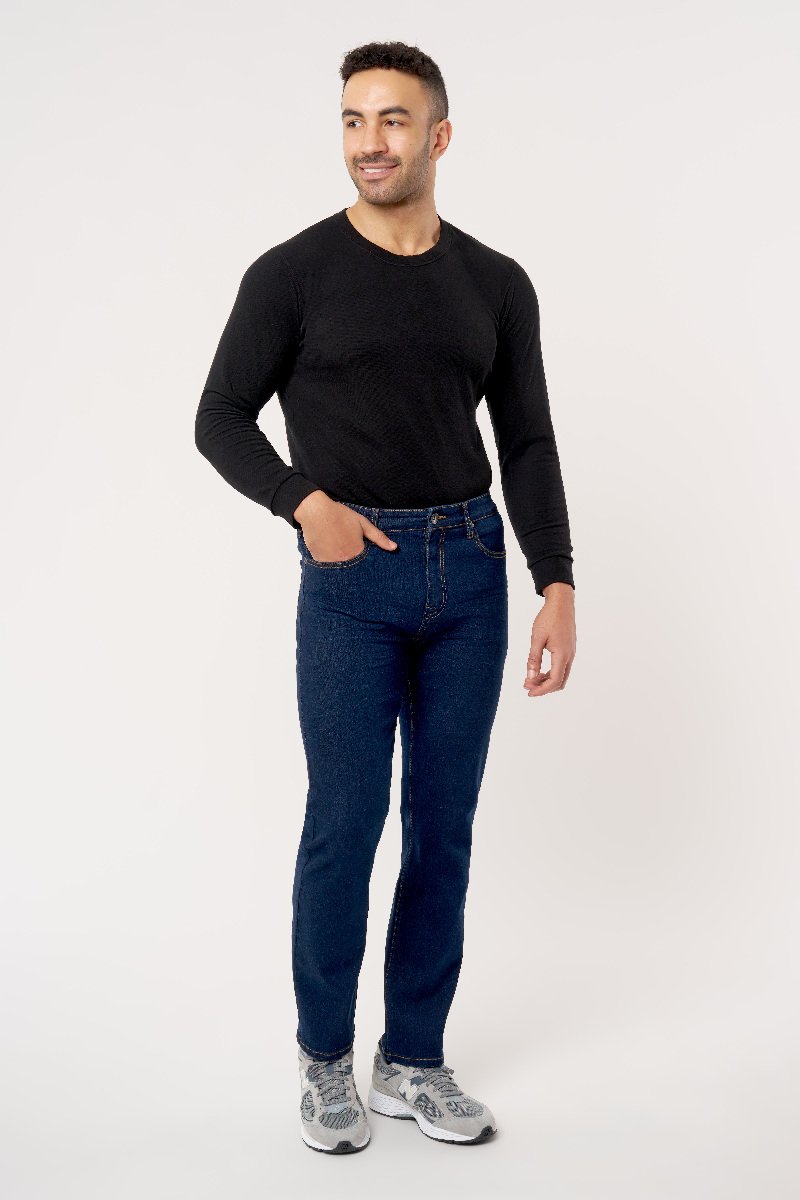 seven 7 Slim Straight Leg Jean Rinse Wash