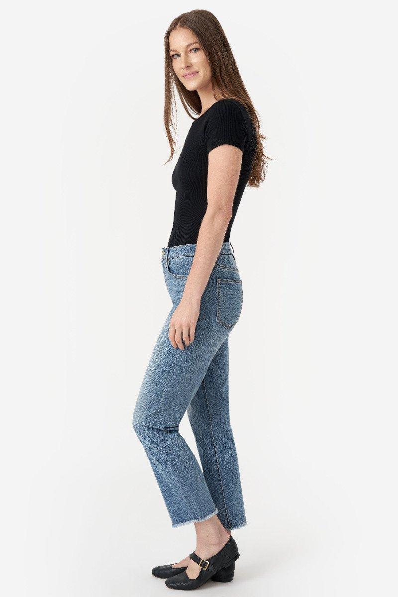 Seven 7 Vintage Ankle Straight Jean Desert Dust