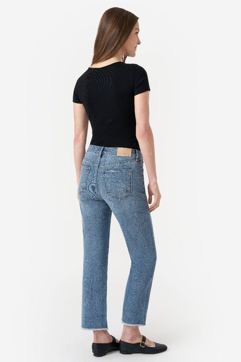 Seven 7 Vintage Ankle Straight Jean Desert Dust