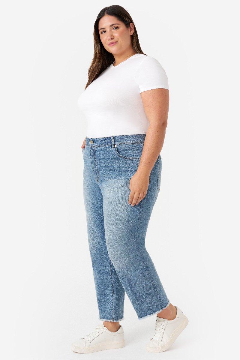 Seven 7 Vintage Ankle Straight Jean Desert Dust