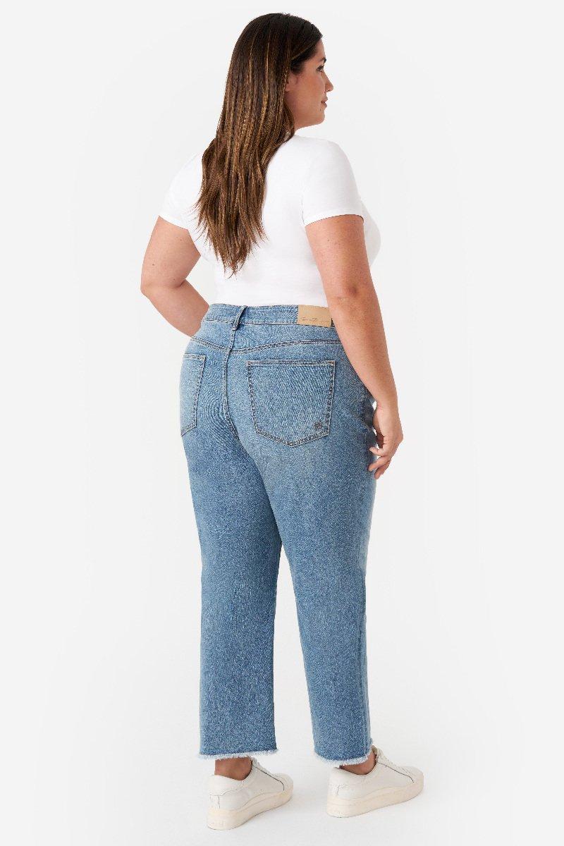 Seven 7 Vintage Ankle Straight Jean Desert Dust