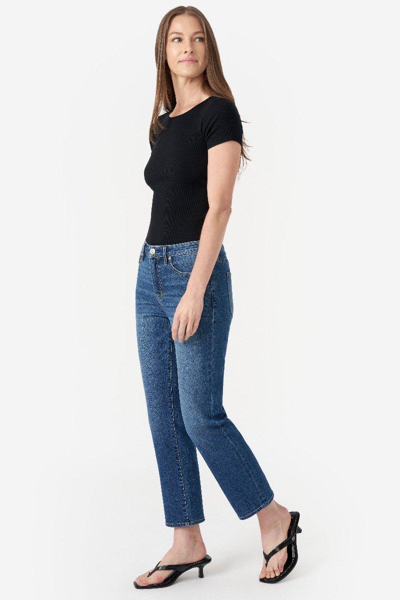 Seven 7 Vintage Ankle Straight Jean Lone Wolf