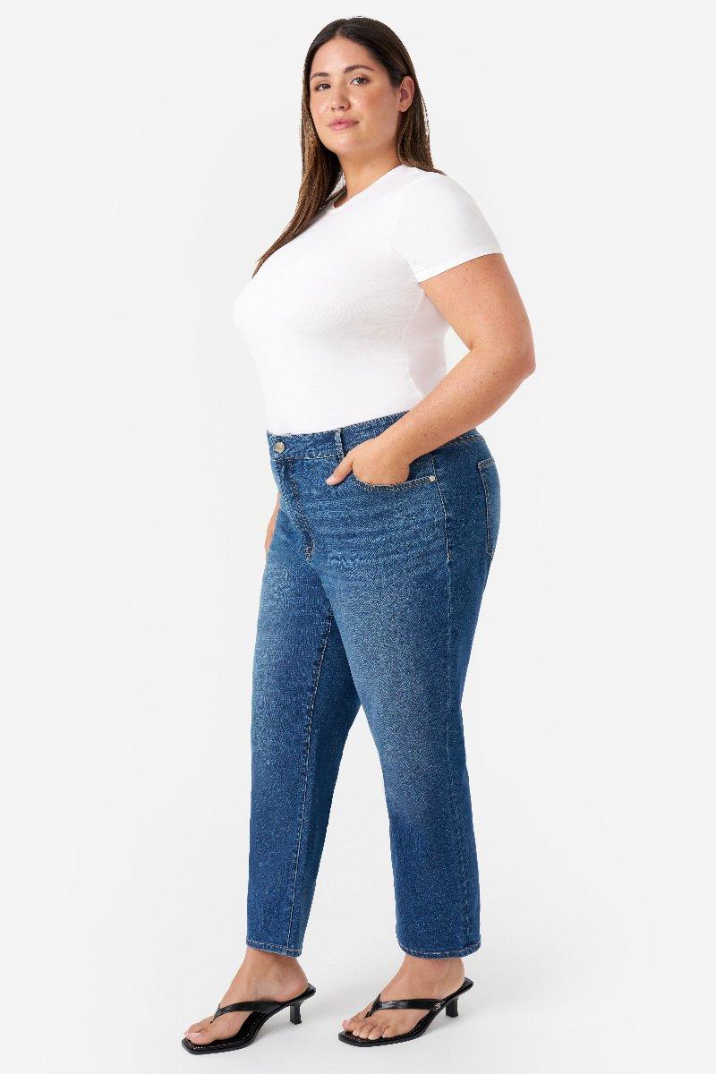 Seven 7 Vintage Ankle Straight Jean Lone Wolf