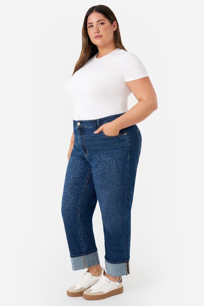 Seven 7 Vintage Straight Cuff Jean Ocean Drift