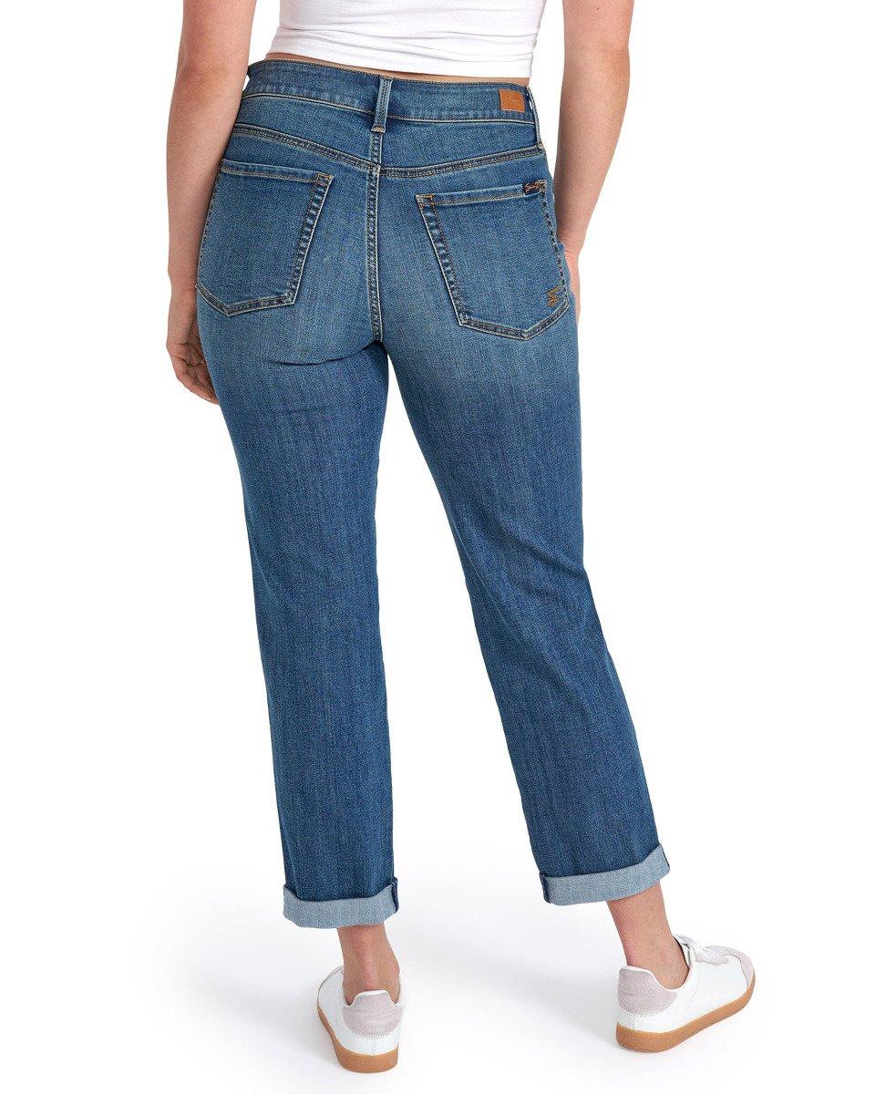 Seven 7 Weekend Boyfriend Roll Cuff Straight Jean Canal