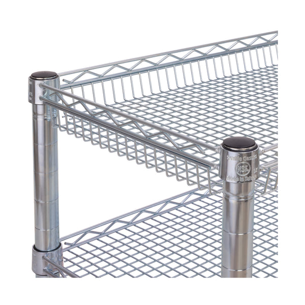 Seville Classics 3-Tier NSF-Certified Heavy-Duty Utility Cart Utility Cart