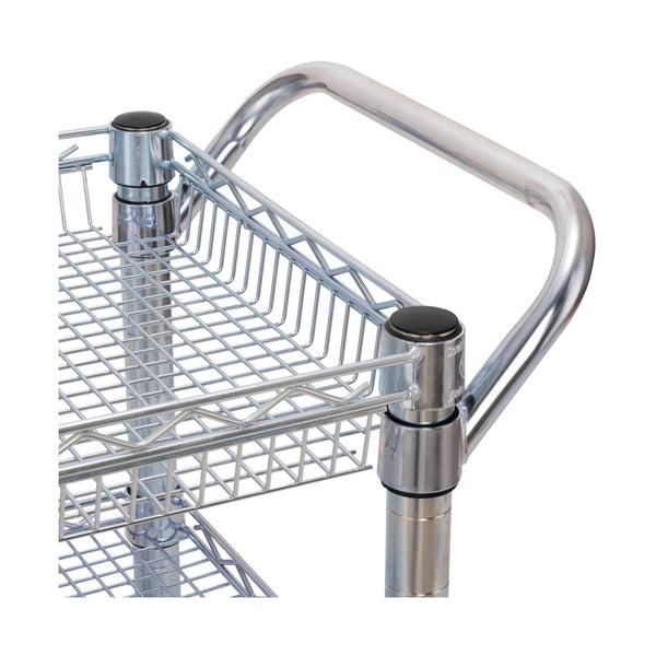 Seville Classics 3-Tier NSF-Certified Heavy-Duty Utility Cart Utility Cart