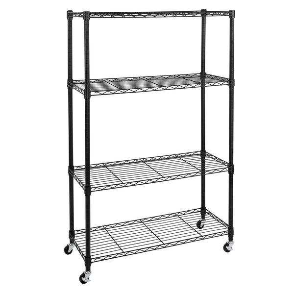 Seville Classics 4-Tier NSF-Certified Steel Shelving Shelving