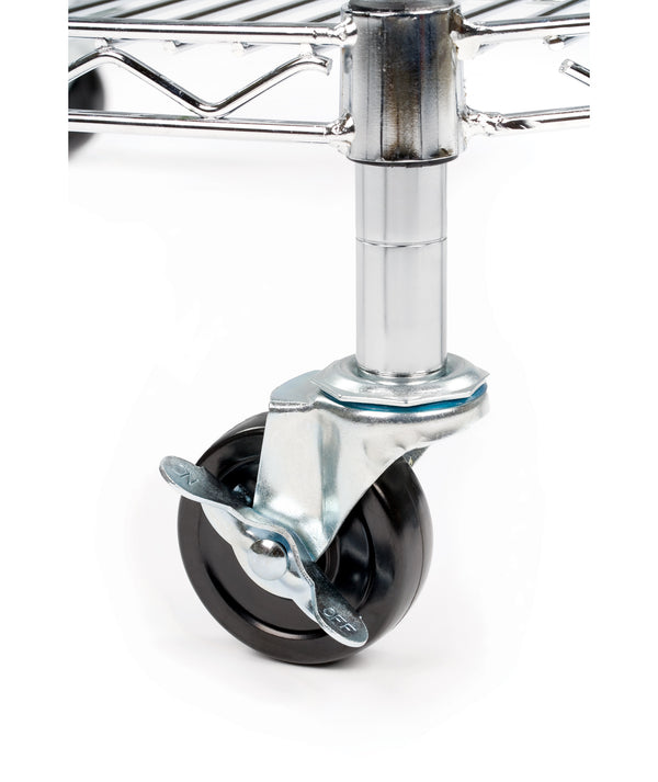 Seville Classics 4-Tier NSF-Certified Steel Shelving Shelving