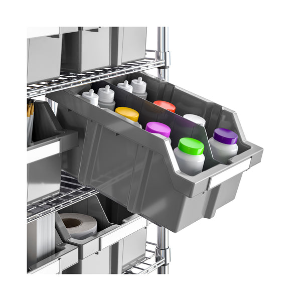 Seville Classics 7-Tier NSF-Certified 16-Bin Rack Bin Rack