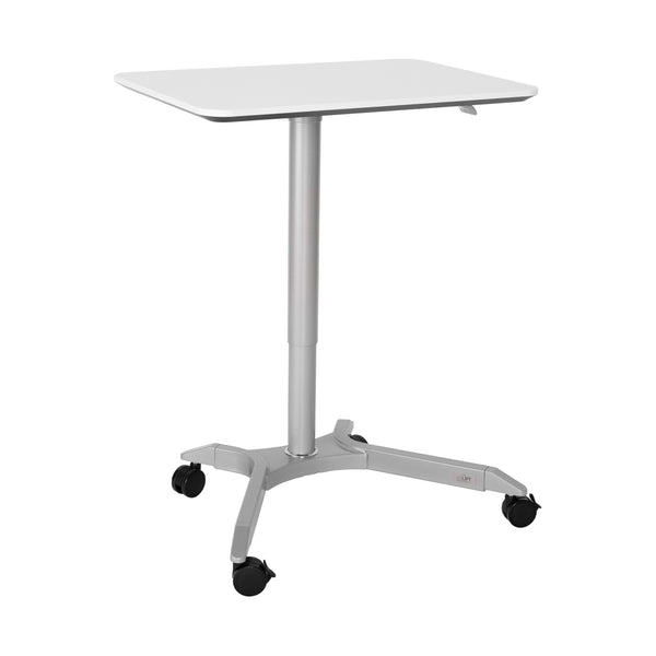 seville classics airLIFT® Premium Pneumatic Sit-Stand Mobile Desk Cart Airlift