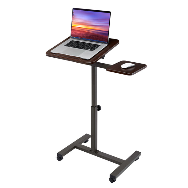 Seville Classics AirLIFT® Tilting Mobile Desk Cart Airlift