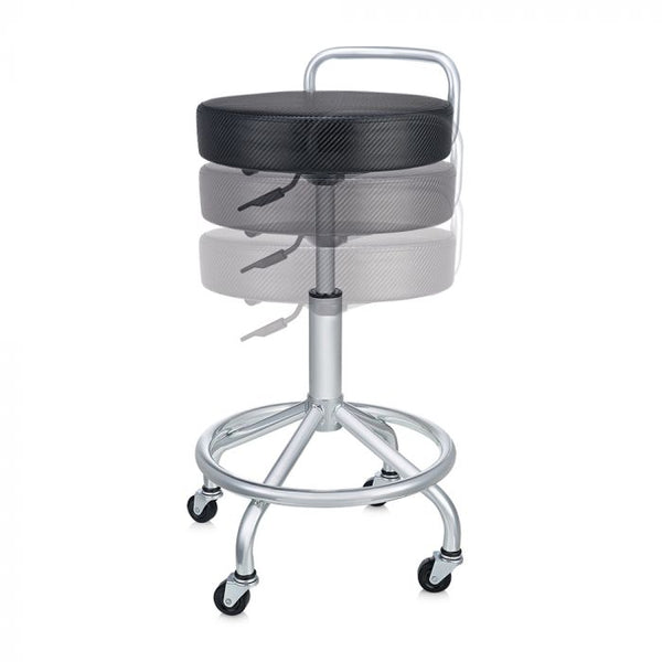 seville classics Cushioned Pneumatic Adjustable Work Stool Stools seville classics Cushioned Pneumatic Adjustable Work Stool Stools