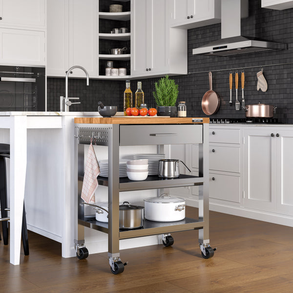 Seville Classics Extra Shelf For 30" W X 20" D HOME Worktable Cart UltraHD Parts