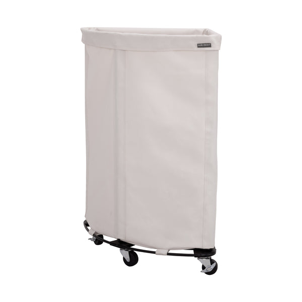 Seville Classics Heavy-Duty Rolling Corner Hamper Laundry