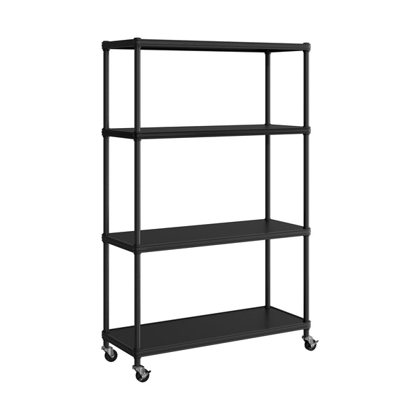 seville classics HOME 4-Tier Steel Shelving with Shelf Liners Shelving seville classics HOME 4-Tier Steel Shelving with Shelf Liners Shelving