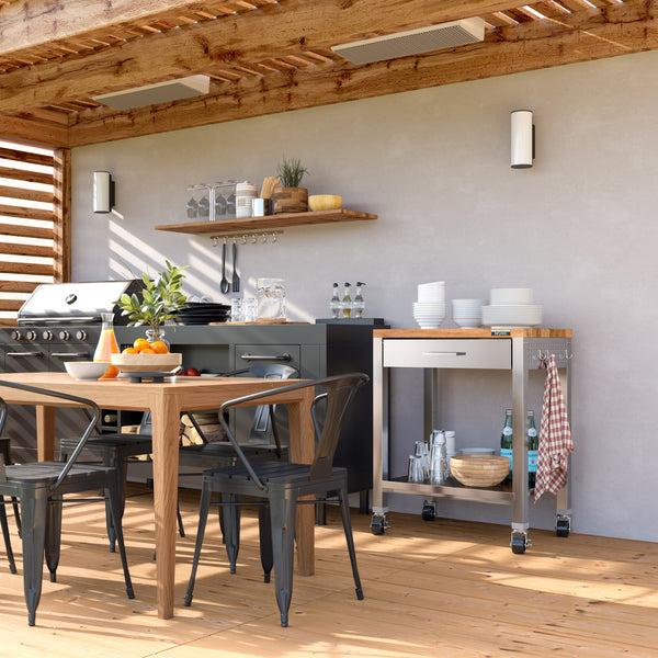 seville classics HOME Worktable Cart Workbenches u0026 Tables