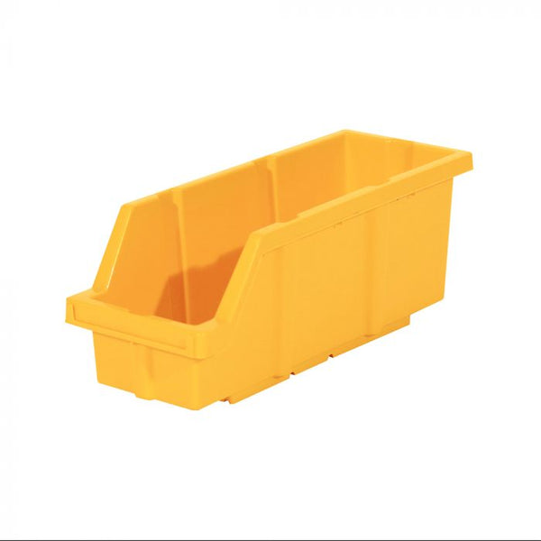 Seville Classics Medium Yellow Bins For Commercial Bin Rack Medium (3-Pack) Bin Rack Parts