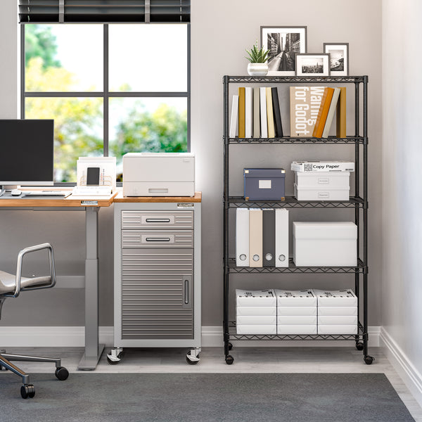 Seville Classics 5-Tier Steel Shelving Shelving