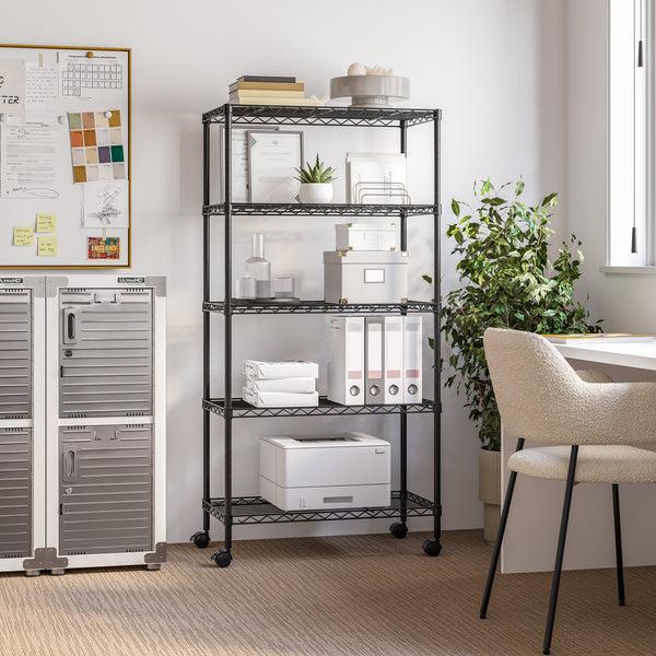 seville classics 5-Tier Steel Shelving Shelving seville classics 5-Tier Steel Shelving Shelving