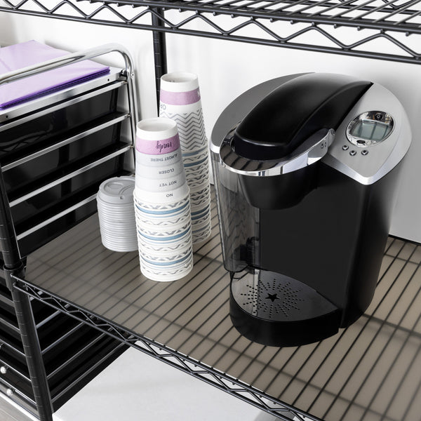 seville classics Shelf Liners for Steel Shelving Units Shelving Parts