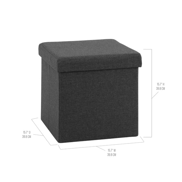 Seville Classics Storage Ottoman Ottomans U0026 Benches