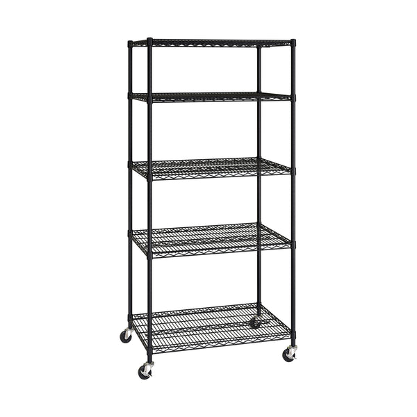 seville classics UltraDurable® 5-Tier NSF-Certified Steel Shelving Shelving