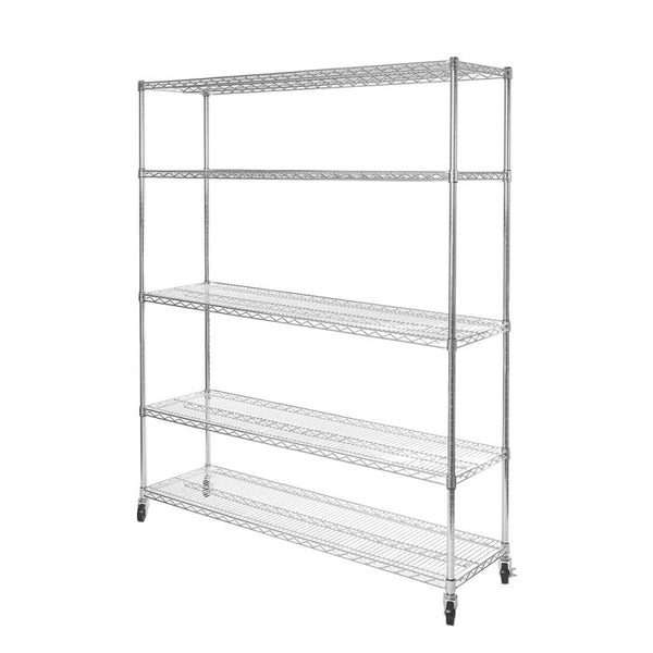 seville classics UltraDurable® 5-Tier NSF-Certified Steel Shelving Shelving