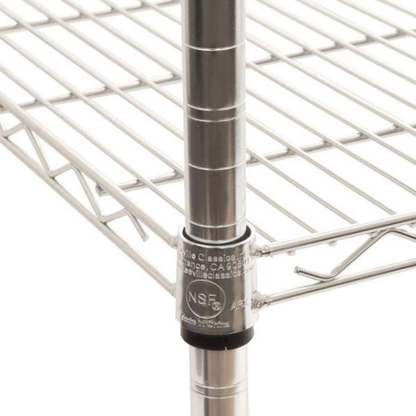 Seville Classics UltraDurable® 5-Tier NSF-Certified Steel Shelving Shelving