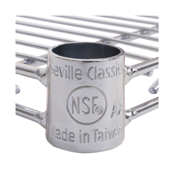 Seville Classics UltraDurable® NSF Steel Wire Shelf Shelving Parts