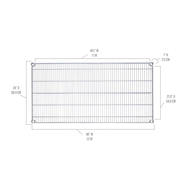 seville classics UltraDurable® NSF Steel Wire Shelf Shelving Parts seville classics UltraDurable® NSF Steel Wire Shelf Shelving Parts