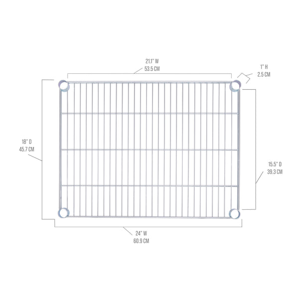 seville classics UltraDurable® NSF Steel Wire Shelf Shelving Parts