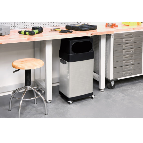 seville classics UltraHD® Stainless Steel Trash Can 17 Gal. Trash Cans/Wastebaskets