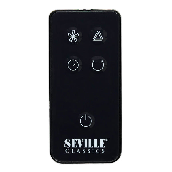 Seville Classics UltraSlimLine® Oscillating Tower Fan Black Fans